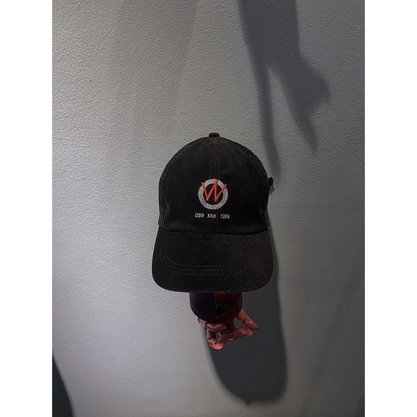 Mũ nhung đen nam thêu logo WAGG