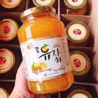 Mật ong chanh Hàn Quốc thượng hạng (lọ to 1kg)