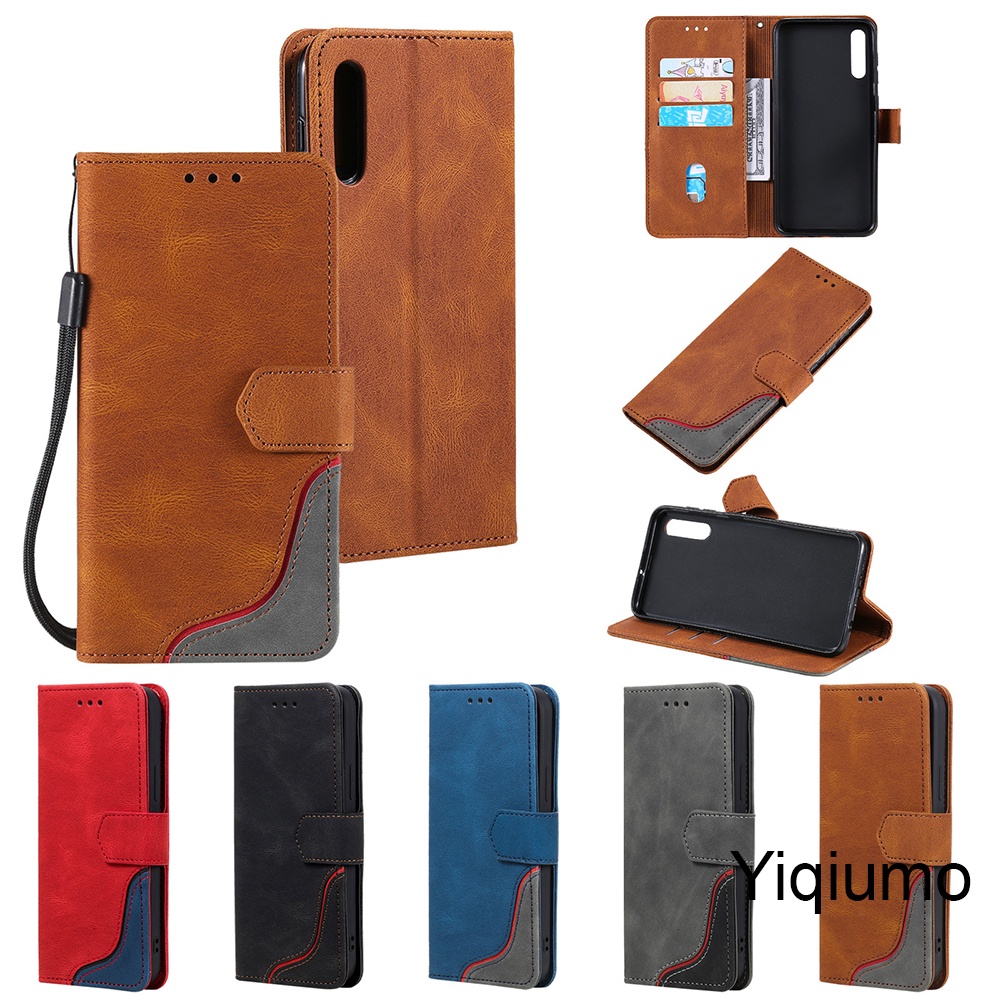 Bao Da Điện Thoại PU Dạng Ví Nắp Lật Chống Sốc Sang Trọng Cho LG VELVET/LG STYLO 6