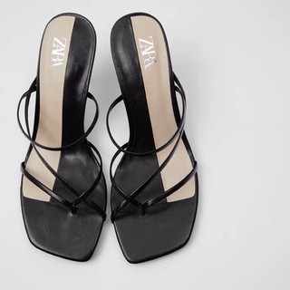 ORDER ✔️ ZR giày dây ngang mảnh gót nhọn 9cm