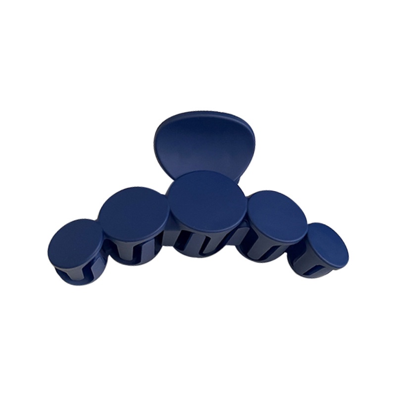 Kẹp Tóc Acrylic Màu Xanh Dương Thời Trang Hàn Quốc Đơn Giản