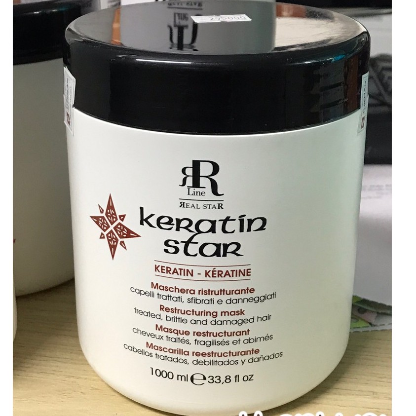 Hấp dầu phục hồi &amp; dưỡng ẩm Keratin Star Mask 1000ml