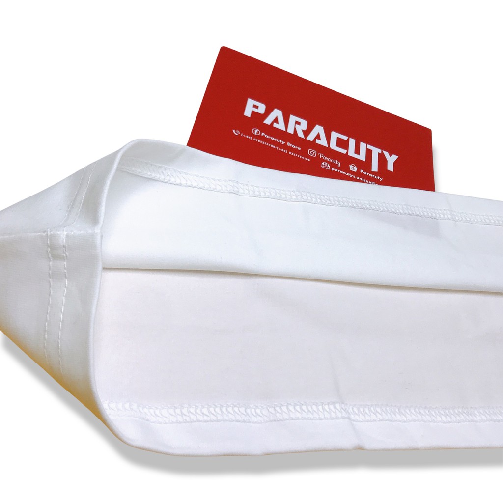 Áo thun trơn nam nữ Unisex PARACUTY chất liệu cotton 100%, co giãn 4 chiều, dày dặn, form rộng tay lỡ | BigBuy360 - bigbuy360.vn
