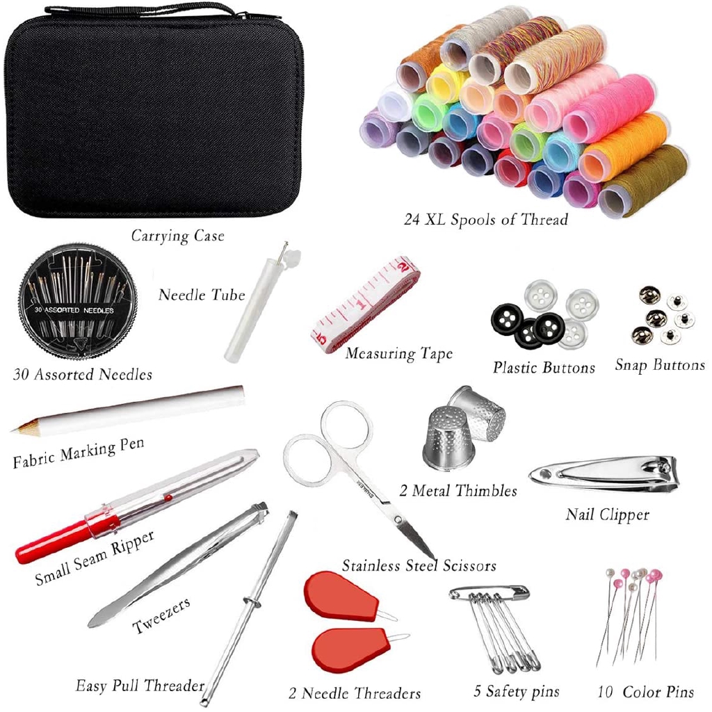 Bộ 96 Dụng Cụ May Vá Khẩn Cấp 96 Món Cho Người Mới Bắt Đầu