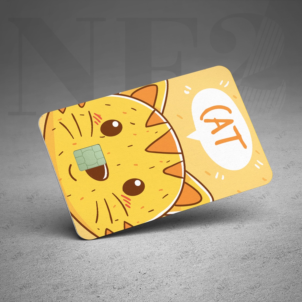 ANIMAL DỄ THƯƠNG - Decal Sticker Thẻ ATM  Miếng Dán Trang Trí NF2 Cards