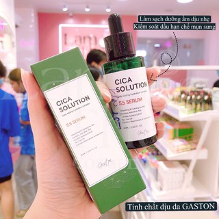 Tinh Chất Ngừa Mụn Làm Dịu Da Gaston Cica Solution 5.5 Serum