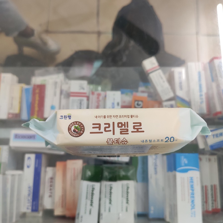 Khăn giấy ướt Natural Soft Hàn Quốc - Gói 20 Tờ