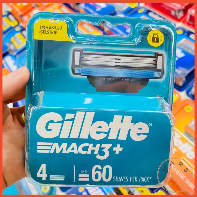 Lưỡi dao cạo râu Gillette Mach 3 chính hãng
