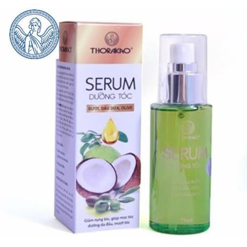 Serum dưỡng tóc bưởi dầu dừa oliu 75ml Thorakao Đặc biệt Giúp MỌC TÓC.