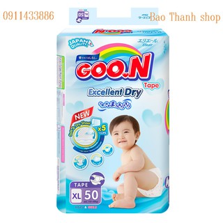 Tã/ bỉm dán GOO.N SLim L56/M66