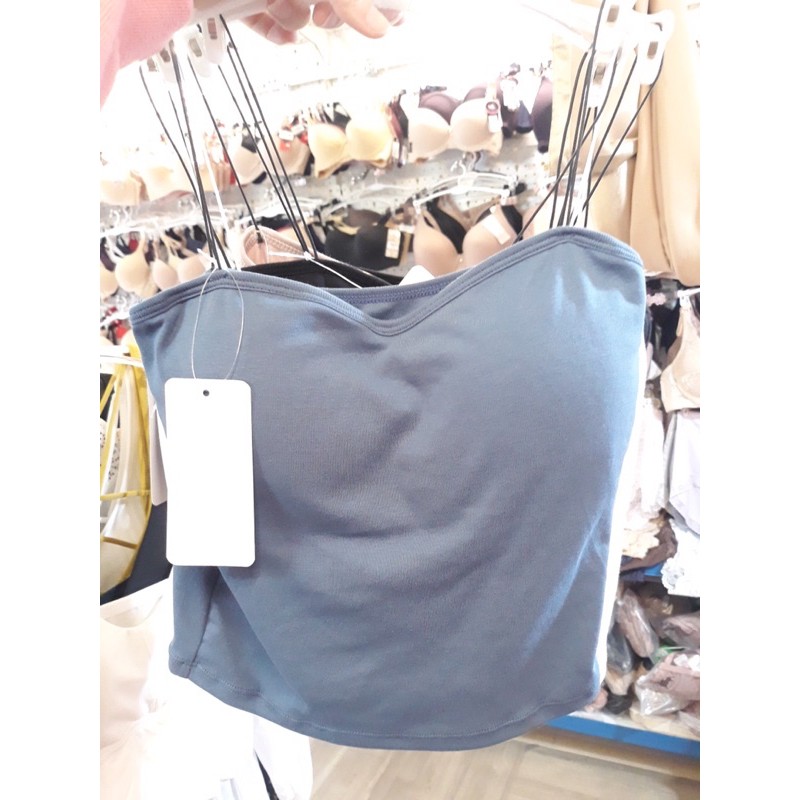 Áo 2 dây mảnh cotton dáng lửng, bra ống quây ngực, thời trang | BigBuy360 - bigbuy360.vn