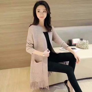Áo len nữ dáng dài, cực xinh cực hot, thời trang 🌝🌝🌝🌝🌝