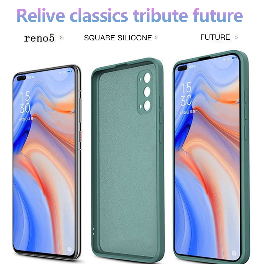 Ốp điện thoại silicon mềm chống va đập bảo vệ cho OPPO RENO5 RENO 5 5G | BigBuy360 - bigbuy360.vn