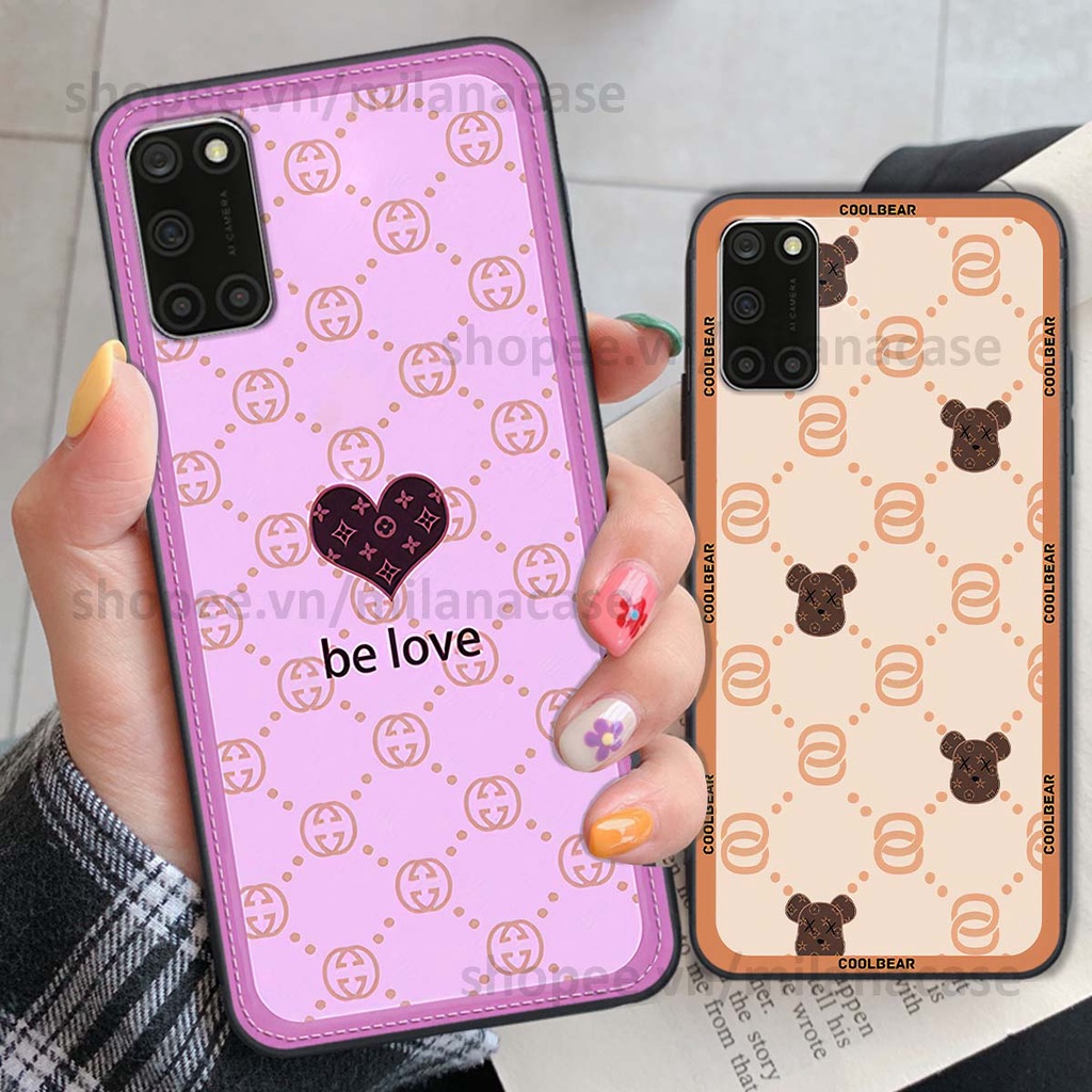 Ốp Oppo A52 / A92 hình trái tim be love tình yêu siêu đẹp, cá tính, thời trang