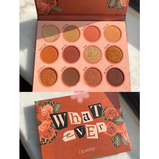 Bảng phấn mắt Colourpop WHATEVER 12 ô