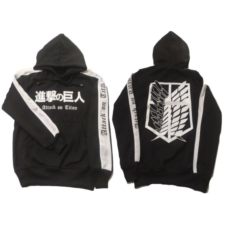 Áo hoodie In Hình Attack on titan Thời Trang Cho Bé