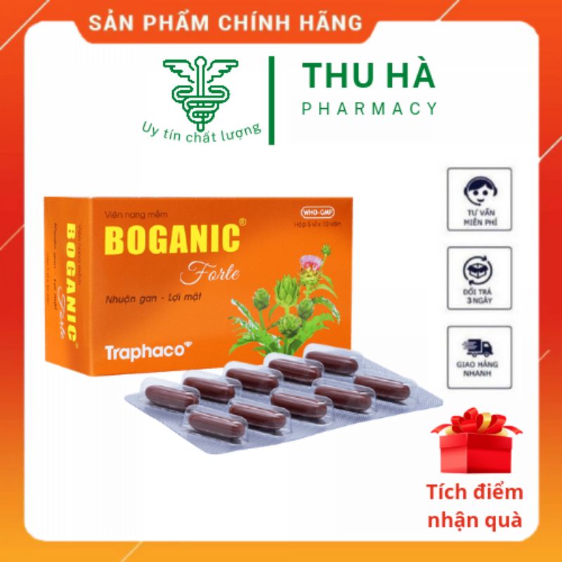Boganic Forte_Giúp bổ gan,giảm triệu chứng viêm gan,mẩn ngứa,dị ứng