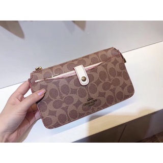 Clutch Coach 2 ngăn kèm ví mỏng