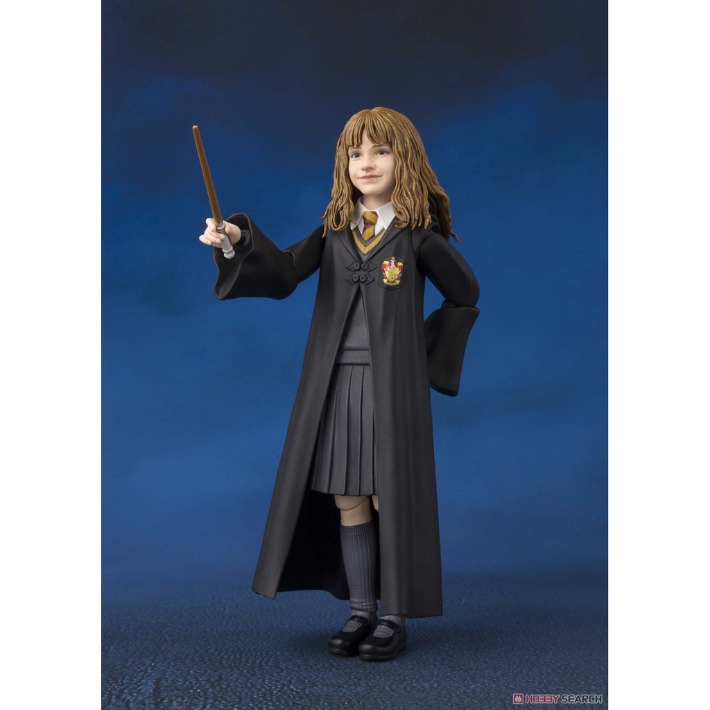 Mô hình chính hãng Bandai S.H.Figuarts SHF Hermione Granger (Harry Potter và hòn đá phù thủy). New nguyên seal, hộp đẹp.