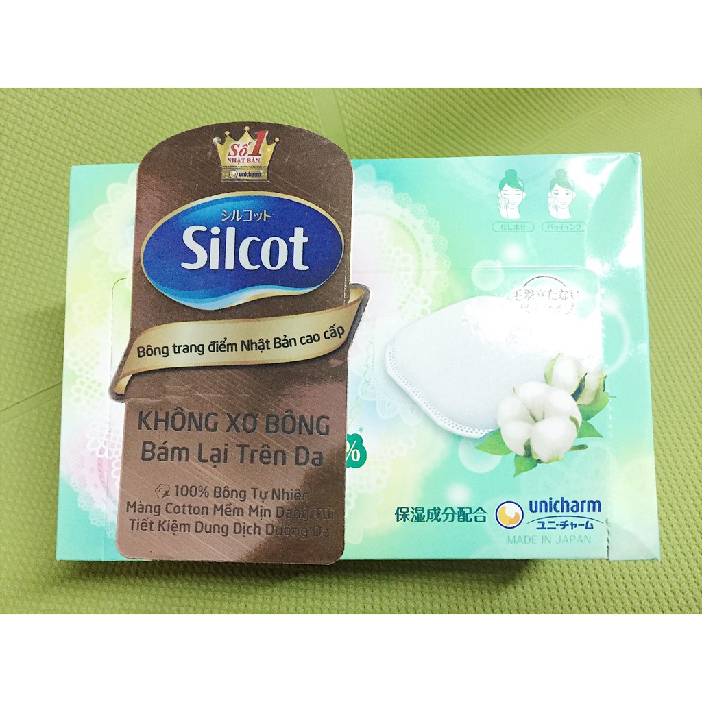 Bông Tẩy Trang Nhật Bản Silcot Cao Cấp (66 miếng)