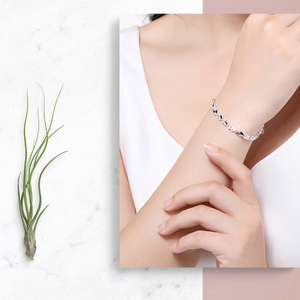 Vòng Đeo Tay Mạ Bạc Thời Trang Dành Cho Nữ