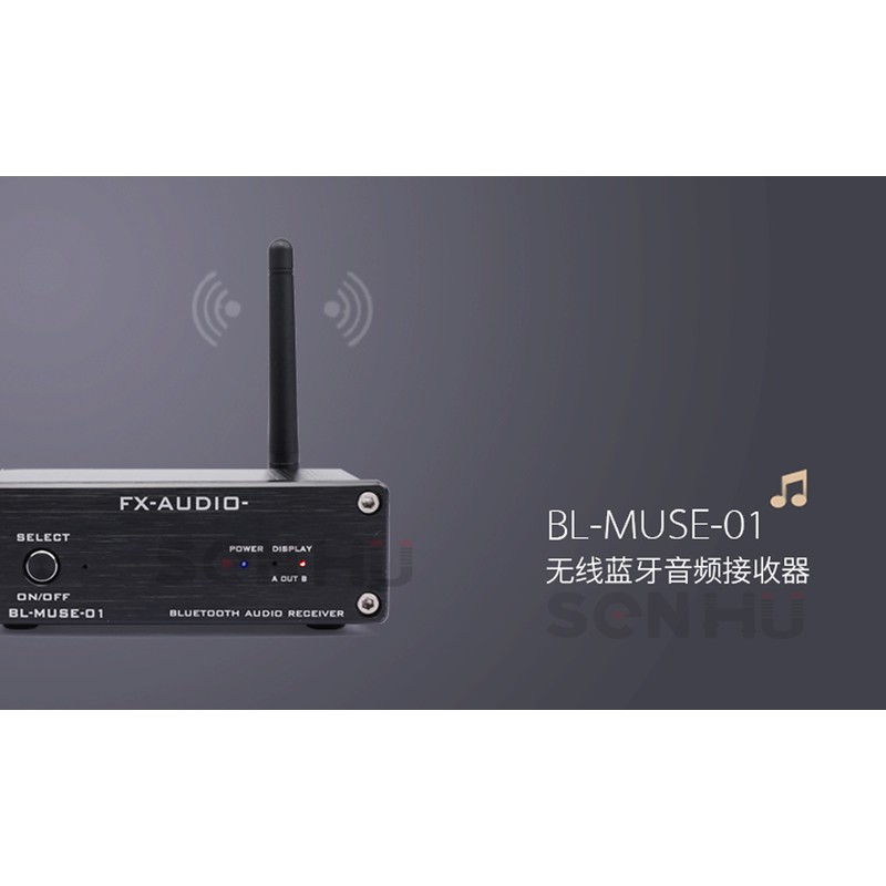 BỘ GIẢI MÃ KHUẾCH ĐẠI ÂM THANH KHÔNG DÂY FX-AUDIO BL-MUSE-01 HIFI BLUETOOTH