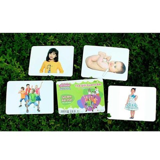 Sách: Combo Thế Giới Quanh Em (Thẻ Flashcard - Hộp 10 Chủ Đề)