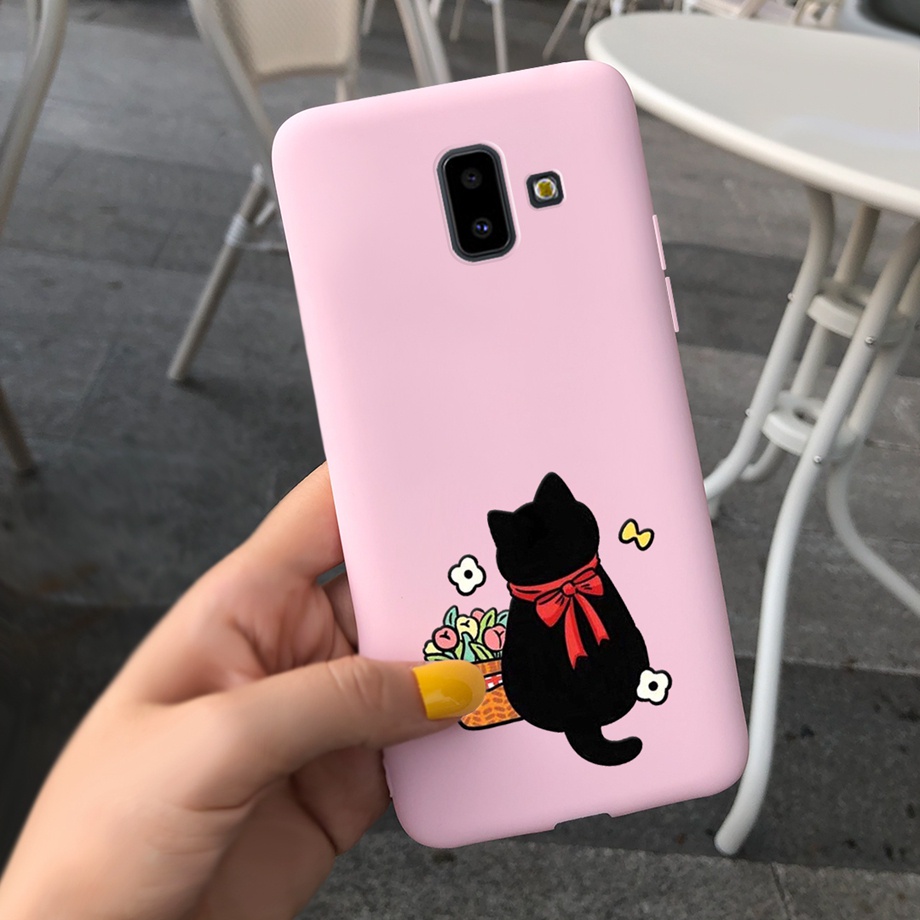 Ốp Điện Thoại TPU Dẻo In Họa Tiết Độc Đáo Thời Trang Cho Samsung Galaxy j6+ j6 plus Samsung SM-J610G SamsungJ 6+ 2018