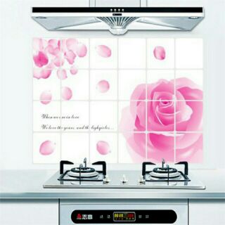 Decal dán tường bếp chịu nhiệt size to