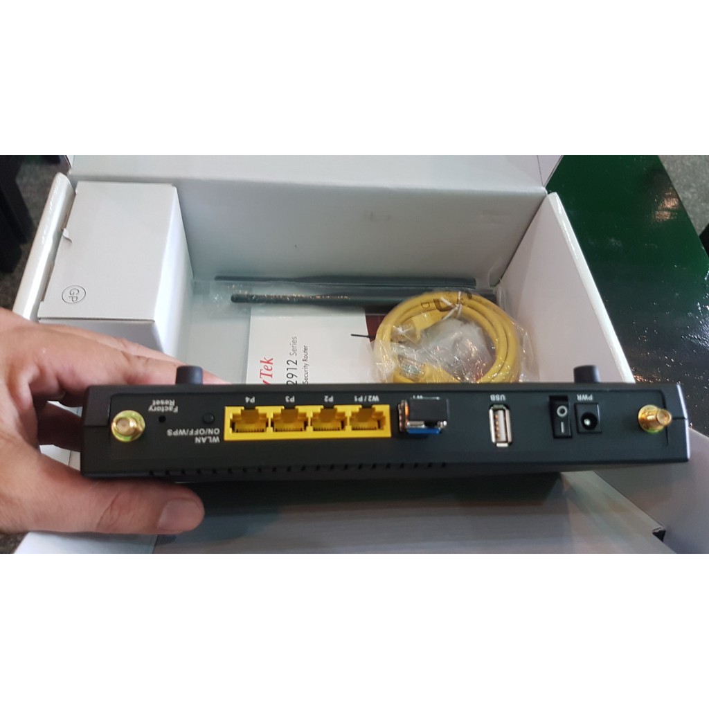 Draytek vigor 2912FN New Full box BH dài 2021 | BigBuy360 - bigbuy360.vn