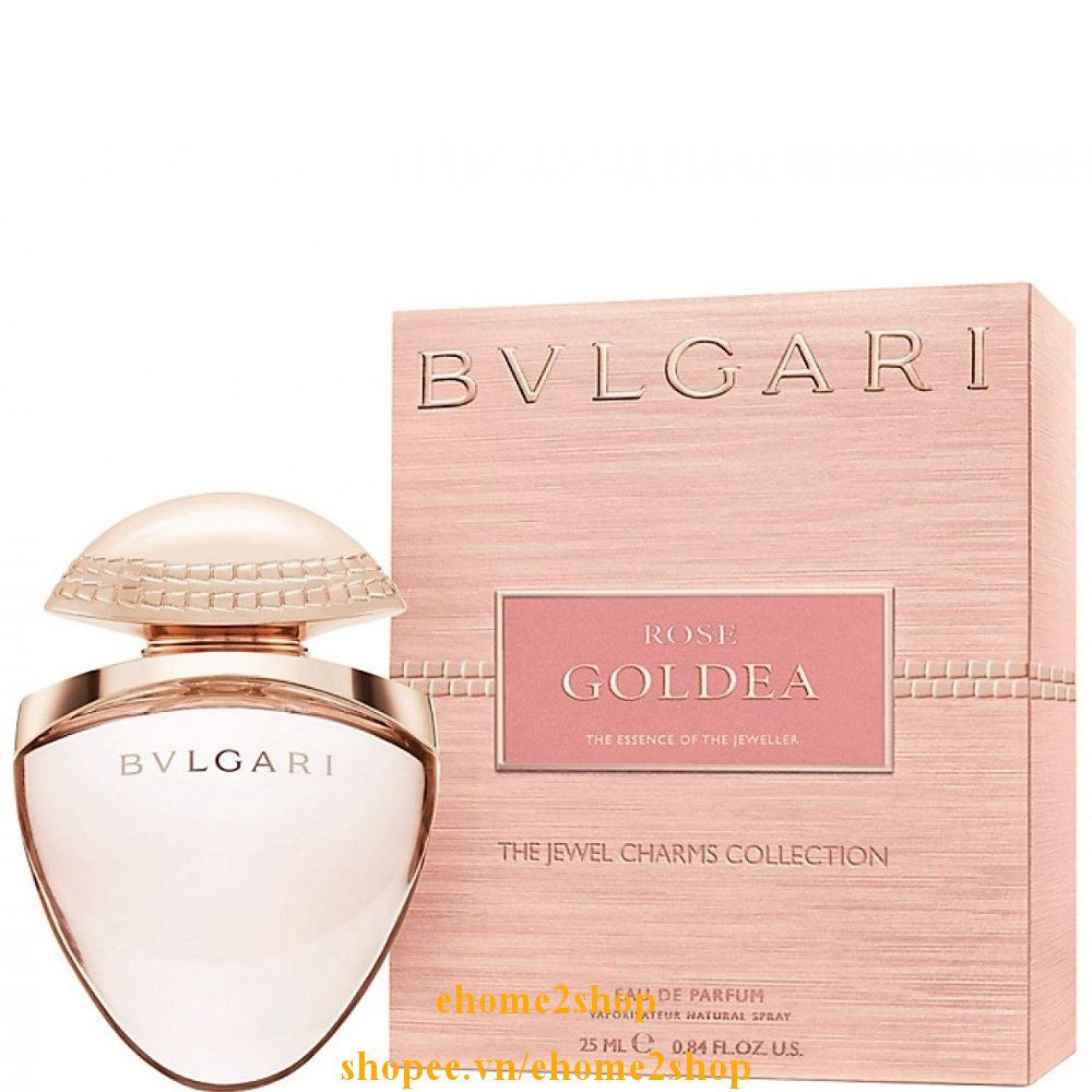 Nước Hoa Nữ 25ml Bvlgari Goldea Rose Edp, shopee.vn/ehome2shop.