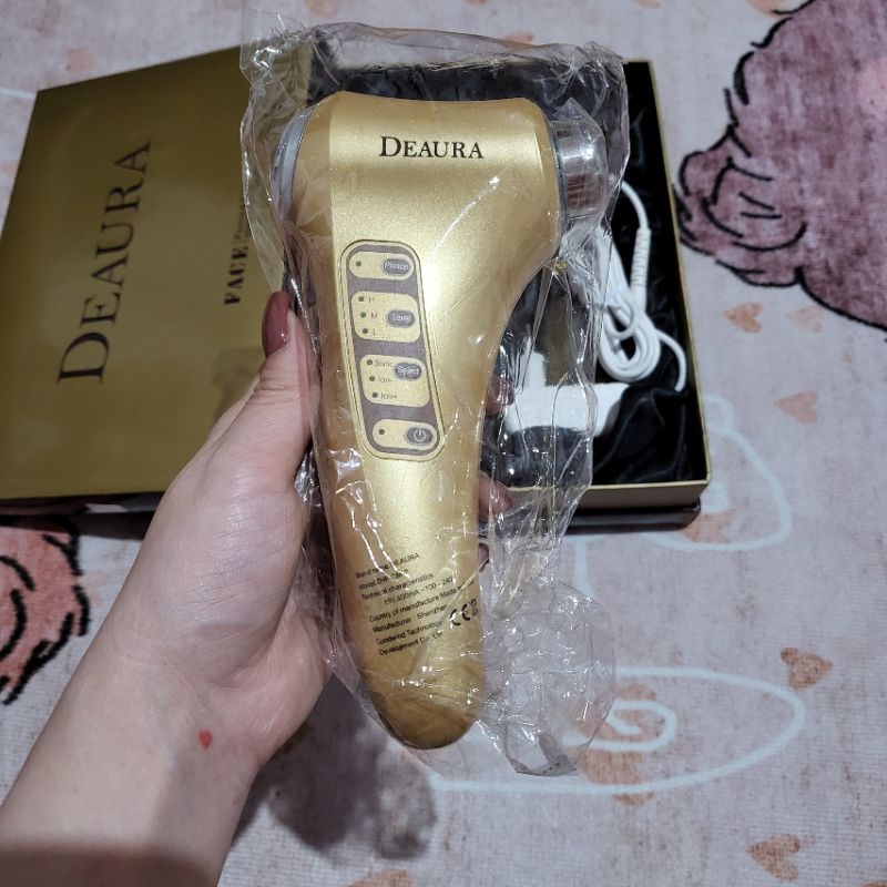 Máy Biolong đi tinh chất, chăm sóc da mặt Deaura