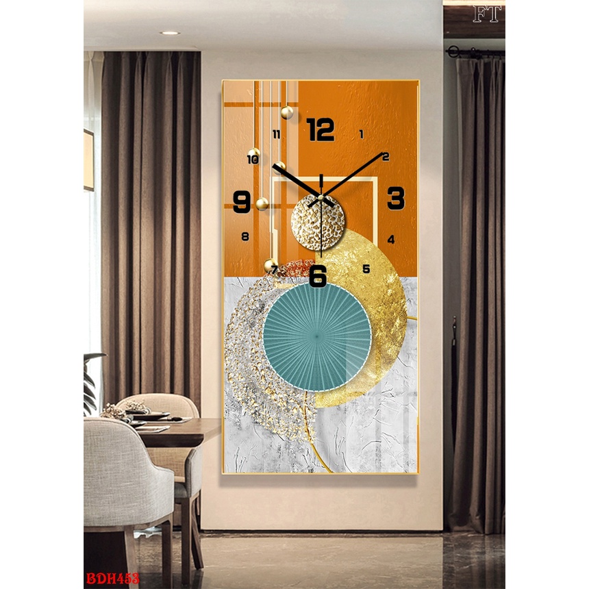 Tranh Đồng Hồ Tráng Gương Cao Cấp SGP21322-16