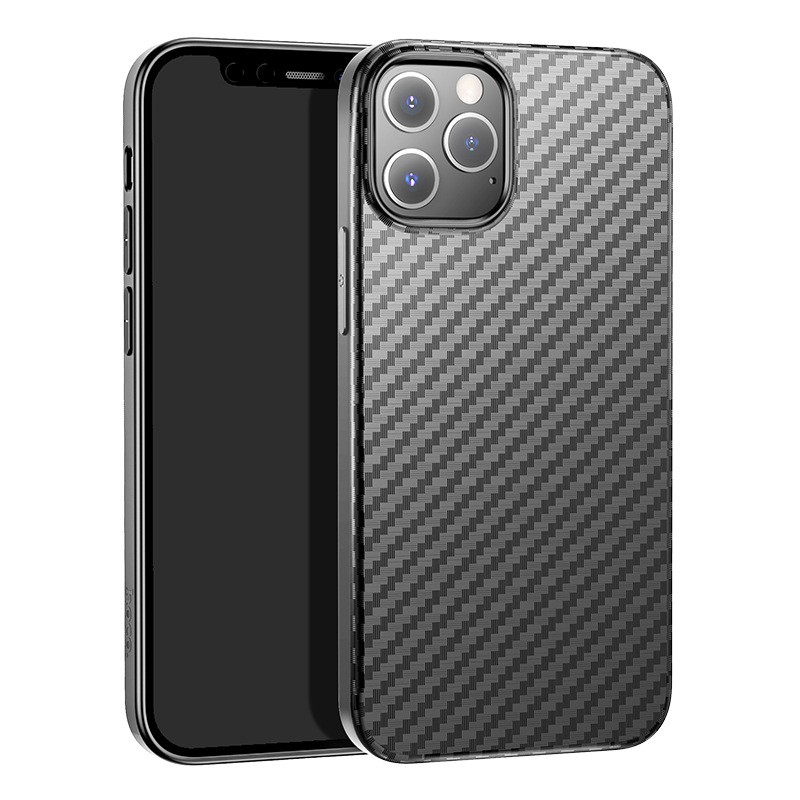 Ốp Lưng Hoco Vân Carbon Cho iPhone 12 mini / iPhone 12 / iPhone 12 Pro / iPhone 12 Promax