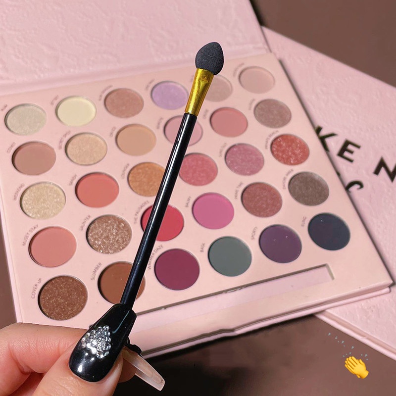 Bảng Phấn Mắt ERSHIQI 30 Màu Kháng Nước Lâu Trôi Chất Lượng Cao