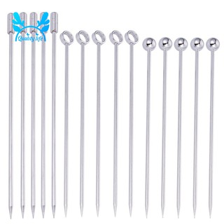 Bộ 15 ghim xiên inox chuyên dùng cho pha chế cocktail 11cm