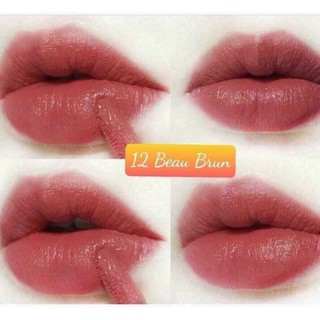 Son Kem Bourjois màu 12 - Đỏ Gạch Non
