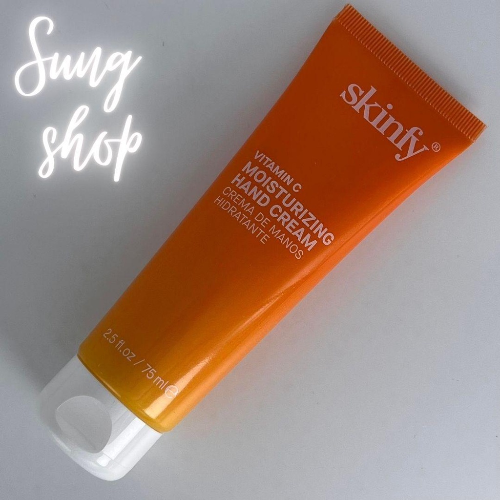 Kem dưỡng da tay Skinfy Vitamin C làm mềm ẩm mịn làm sáng và bảo vệ da tay