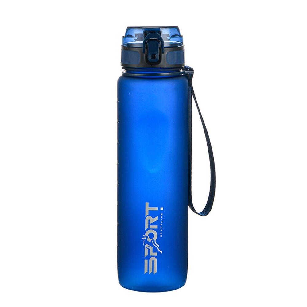 YANN1 Water Bottle with Scale Outdoor Portable Direct Drink Drinkware Gradient Frosted