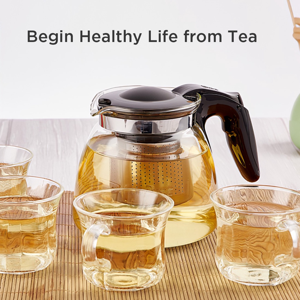 Bộ ấm trà Ấm pha trà Ấm trà -Tea pot 900ml-Pineapple Miniso