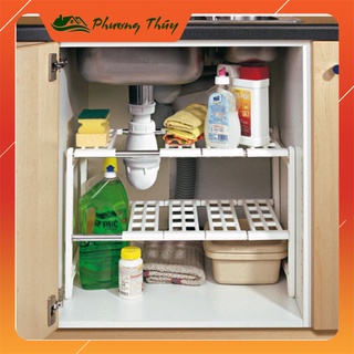 Kệ để xoong nồi gầm bếp , kệ để giầy dép, chậu hoa 2tầng đa năng, thông minh gia dụng phương thúy