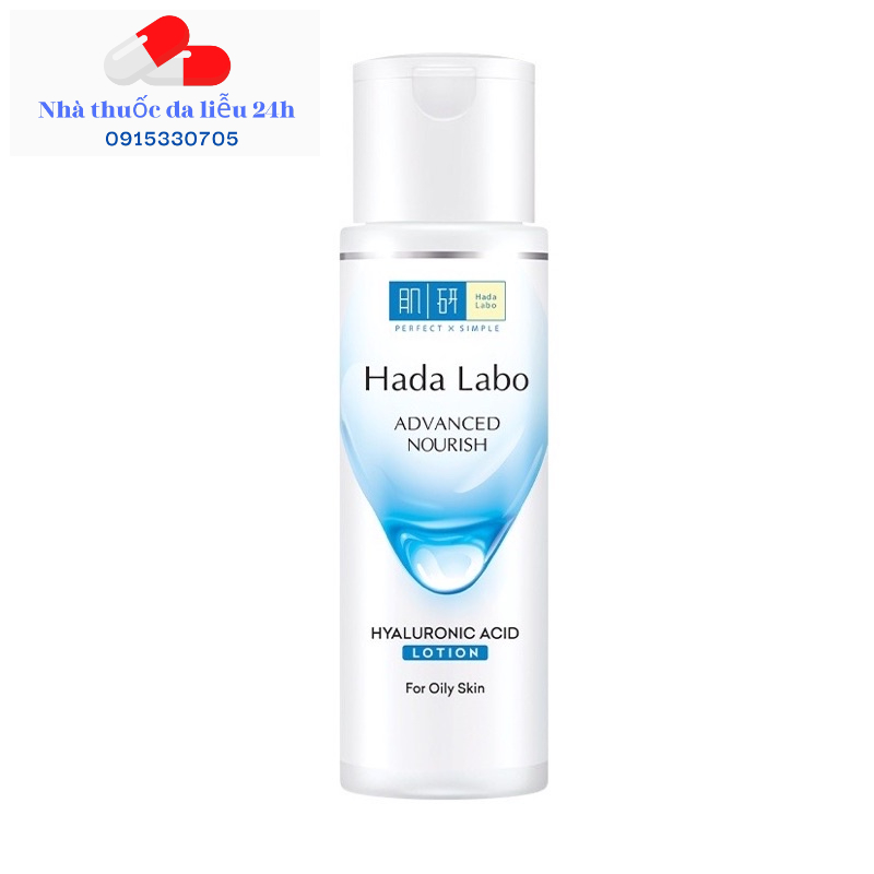Lotion dưỡng Ẩm Dành Cho Da Dầu Hada Labo Advanced Nourish Hyaluron Lotion (Oily Skin)- Nhà thuốc da liễu 24h