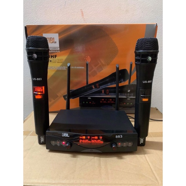 Micro không dây JBL883 ảnh chụp trên sản phẩm thật . bảo hành 6thang