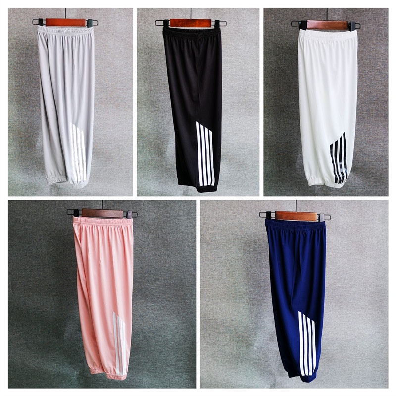 Quần Thể Thao Dài Mỏng Mịn Màng Kiểu Dáng Đơn Giản Thời Trang Xuân Hè Cho Bé Trai Và Bé Gái