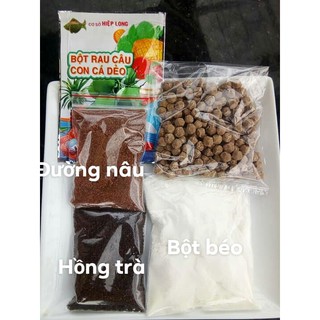 Set nguyên liệu làm trà sữa/ hồng trà/ trà lài