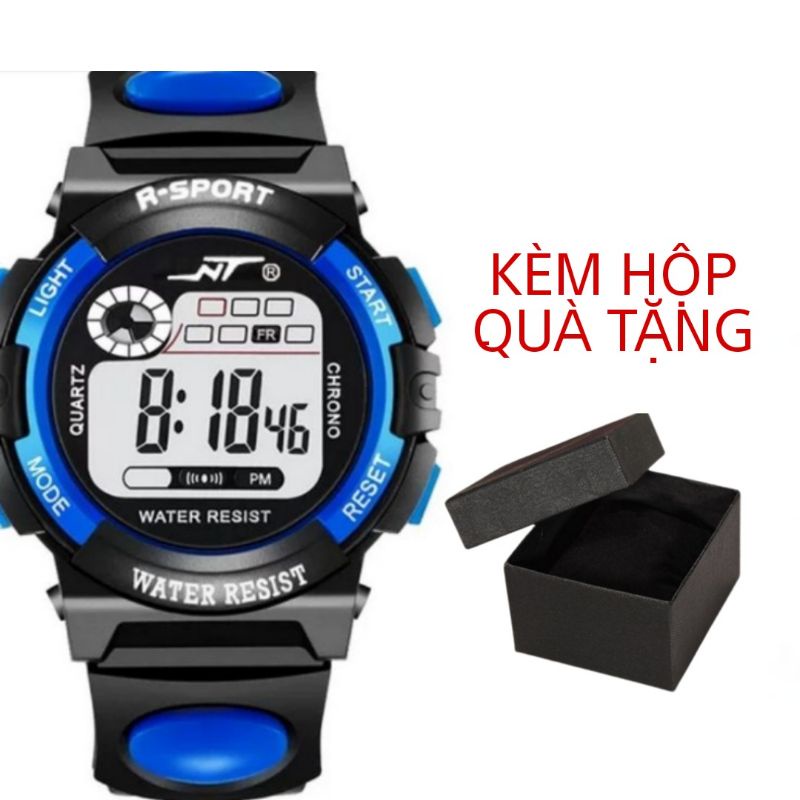 Đồng hồ điện tử trẻ em, bé trai , bé gái và nam giới đeo tay phong cách sport NTR -D22-