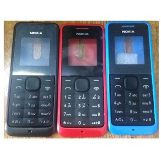 Vỏ Nokia 105 2015 ( không sườn - có phím ) đuôi sạc tròn