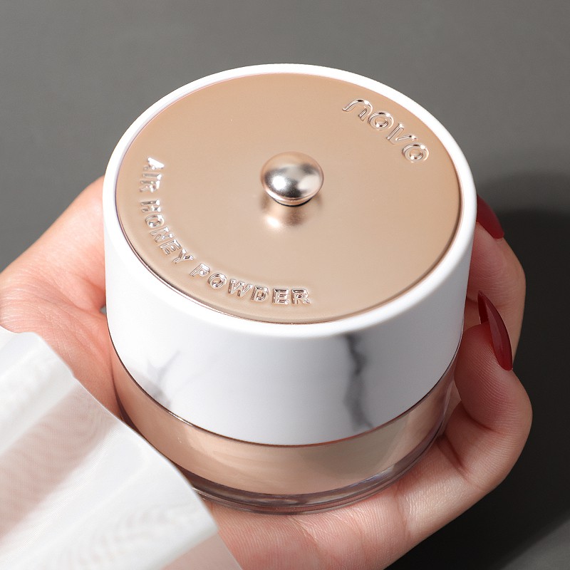 Phấn Phủ Bột Kiềm Dầu Không Trôi NOVO Marble Setting Powder 15g - Thiết Kế Vân Đá Siêu Sang Chảnh | BigBuy360 - bigbuy360.vn