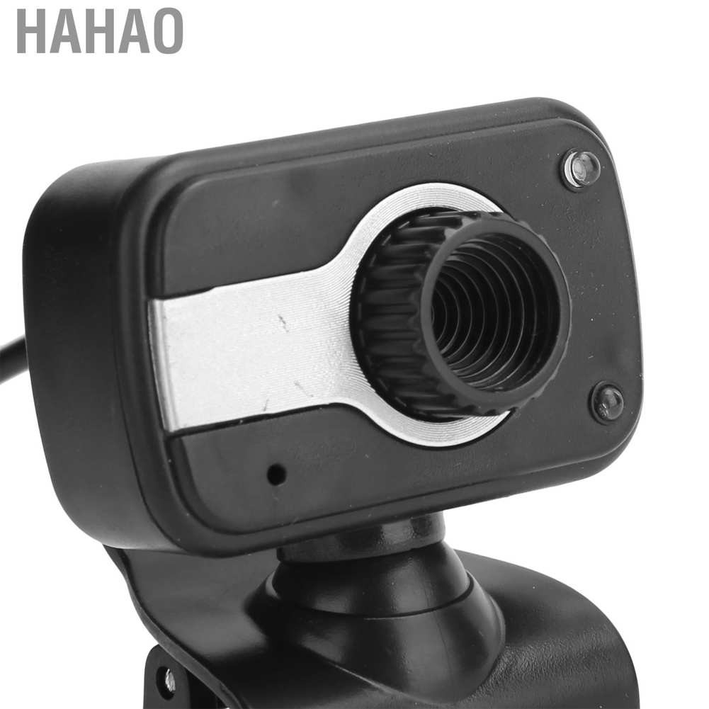 Hahao PC Camera USB Clip‑on Webcam with 3.5mm Audio Port Microphone Video Meeting Equipment V3