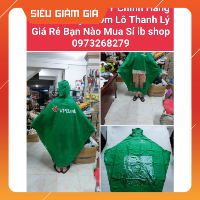 TIỆN ÍCH  Áo Mưa , hàng CTY dày dặn mẫu đẹp có in logo giá 32000₫/1cái
